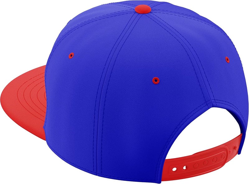 Daxton Store Classic Blank Snapback Flat Bill Visor Hat Cap One Size Adjustable Back - Image 3